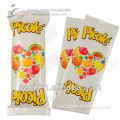 Heat seal plastic food printed bag for ice cream packaging